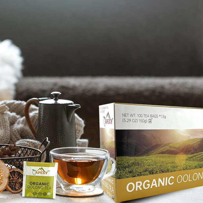 Organic Green Tea Bags 100 Pack